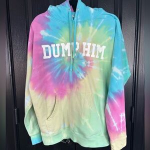 Call Her Daddy Dump Him Tie-Dye Hoodie